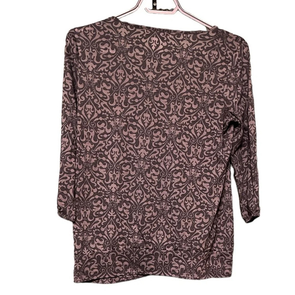 Liz Claiborne top 3/4 sleeve size Small - Picture 3 of 4